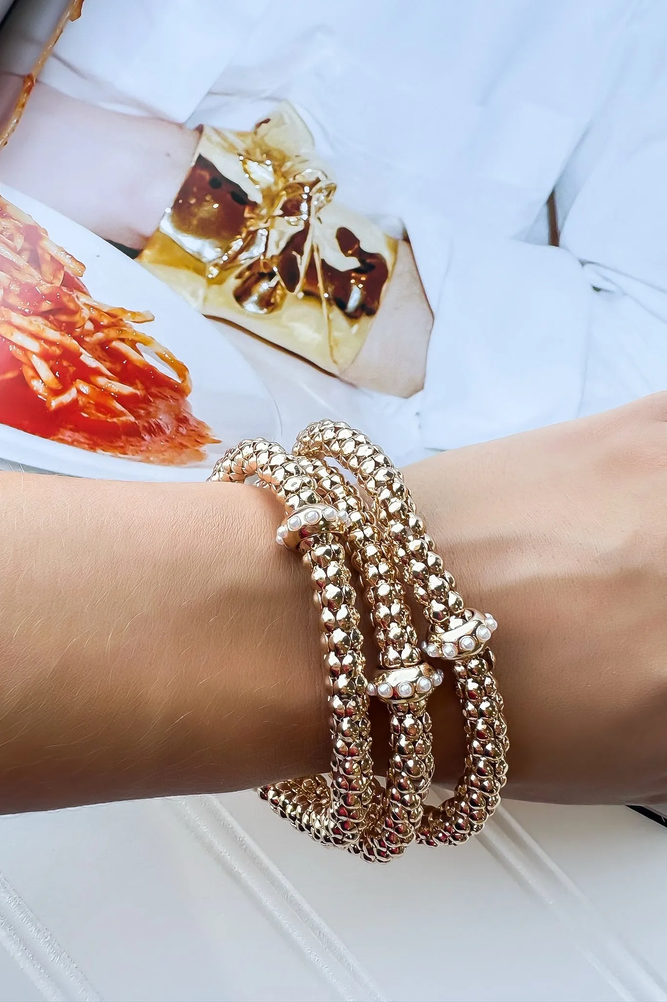 Intriguing Demeanor Bracelet Stack