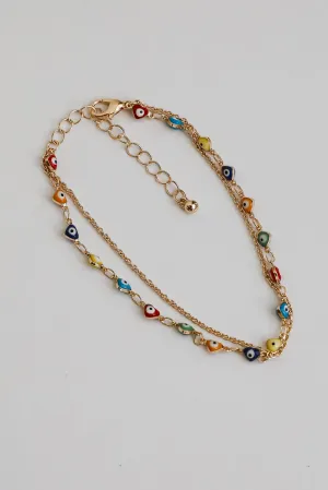 Jasmine Multi Layered Chain Bracelet