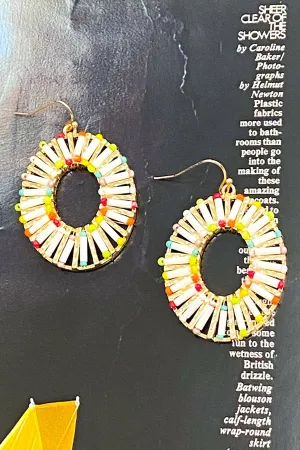 Kaiga Beaded Drop Earrings