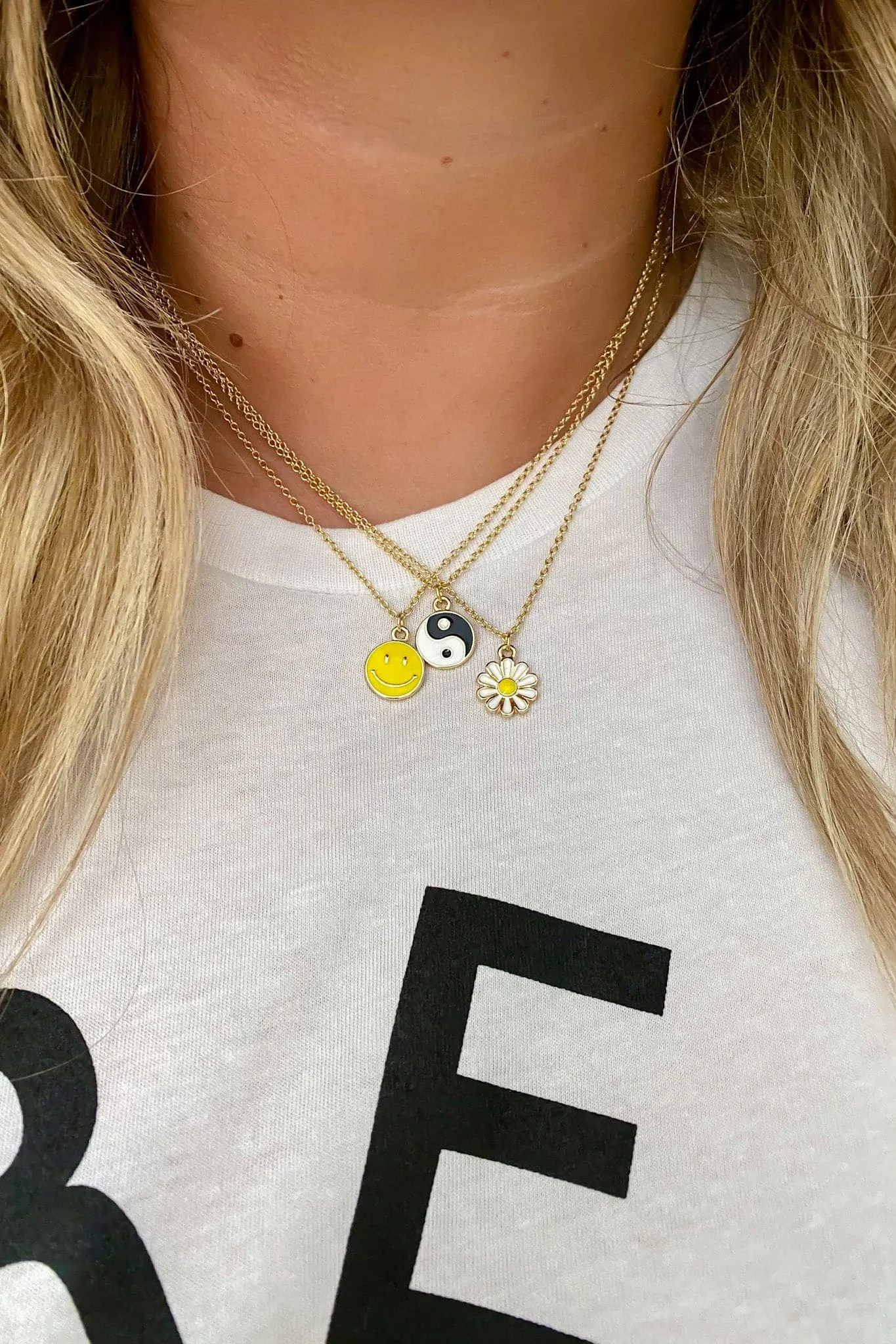 Keep the Vibes Retro Layered Necklace