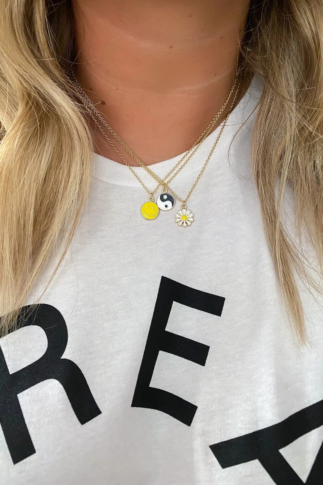 Keep the Vibes Retro Layered Necklace