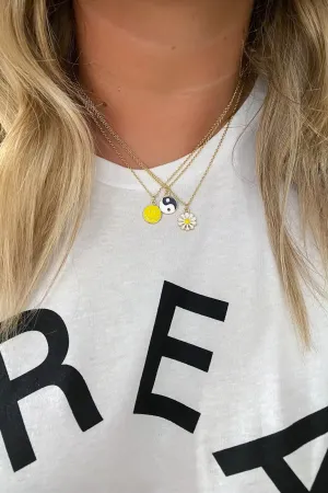 Keep the Vibes Retro Layered Necklace