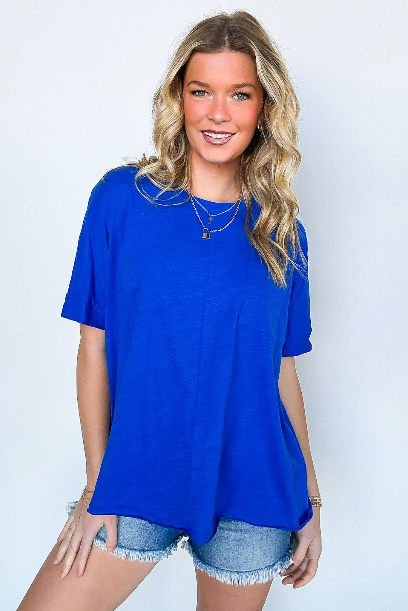 Live in Comfort Relaxed Pocket Tee - BACK IN STOCK