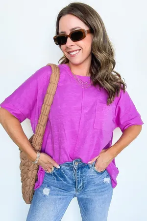 Live in Comfort Relaxed Pocket Tee - BACK IN STOCK