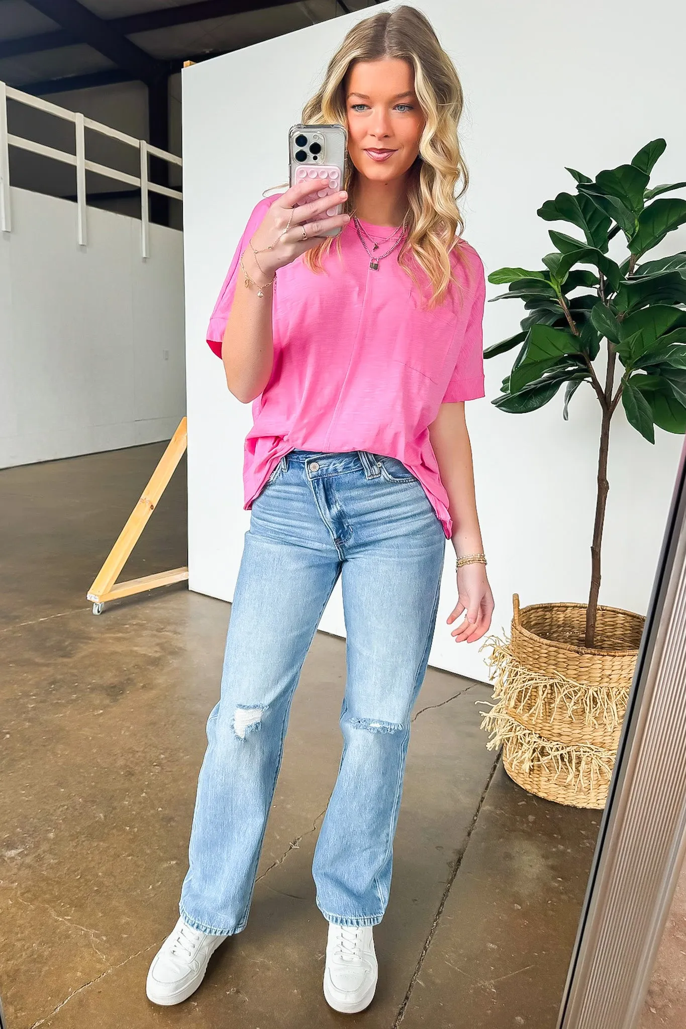 Live in Comfort Relaxed Pocket Tee - BACK IN STOCK