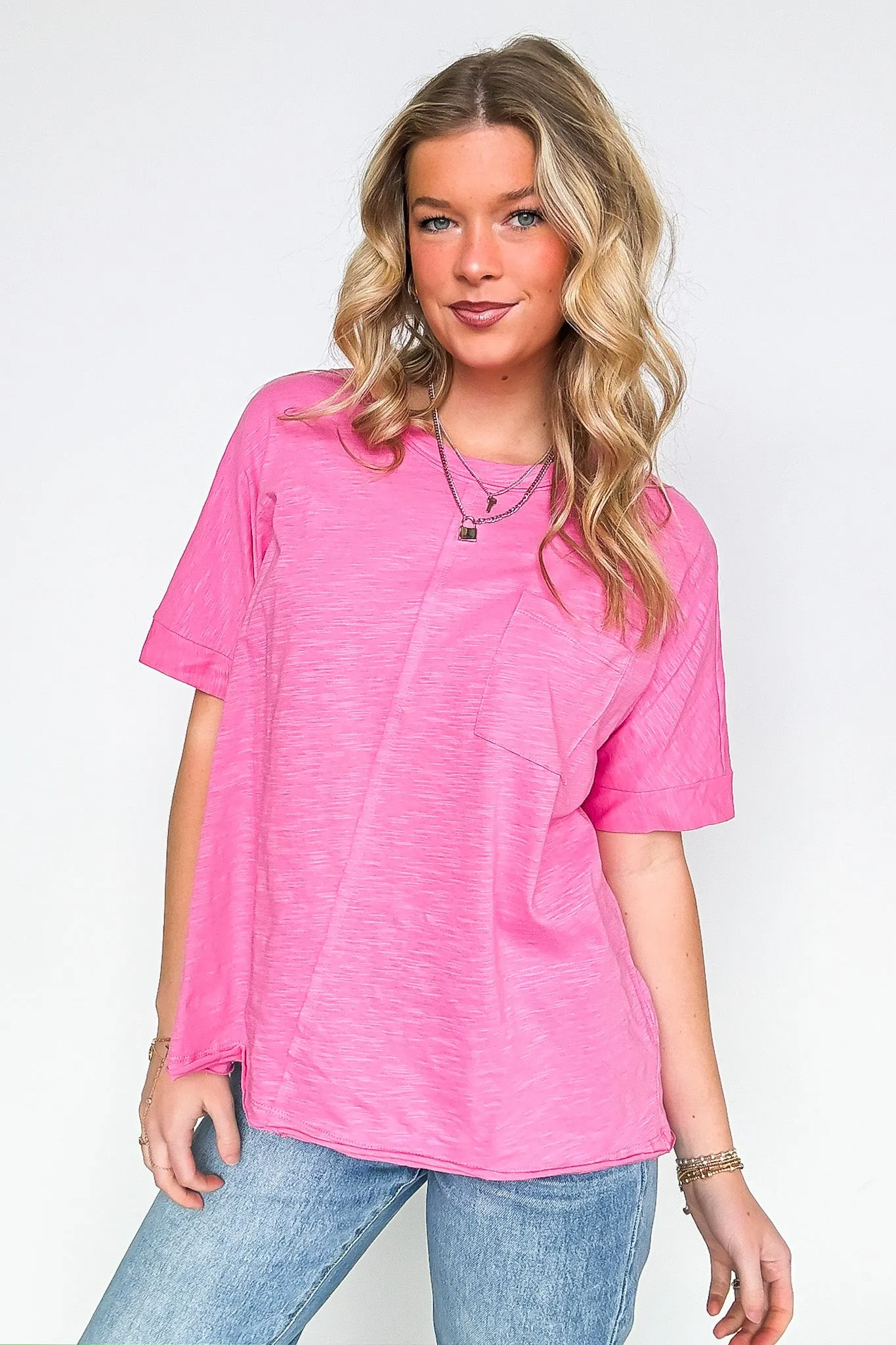 Live in Comfort Relaxed Pocket Tee - BACK IN STOCK