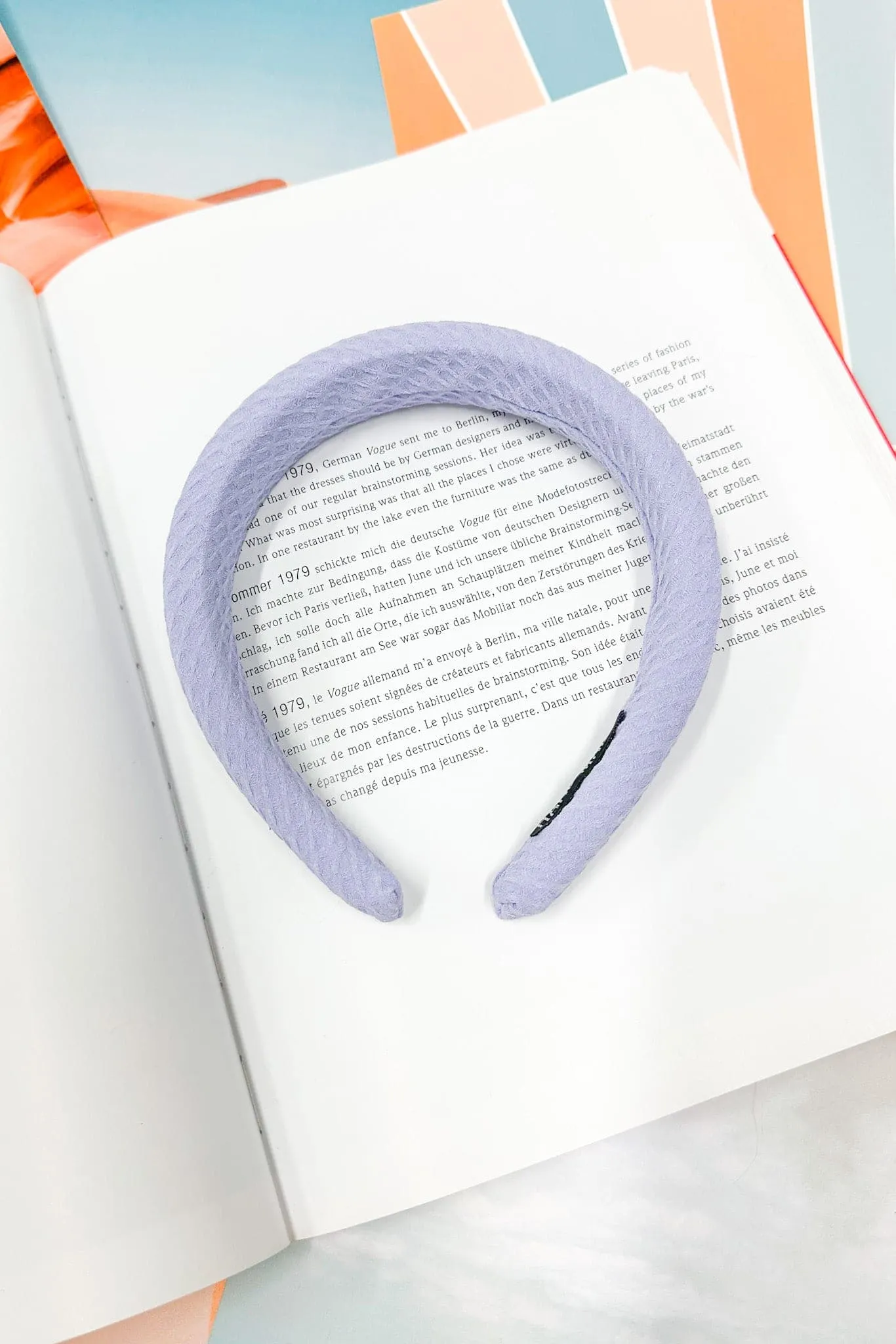 Lizetto Solid Puff Headband