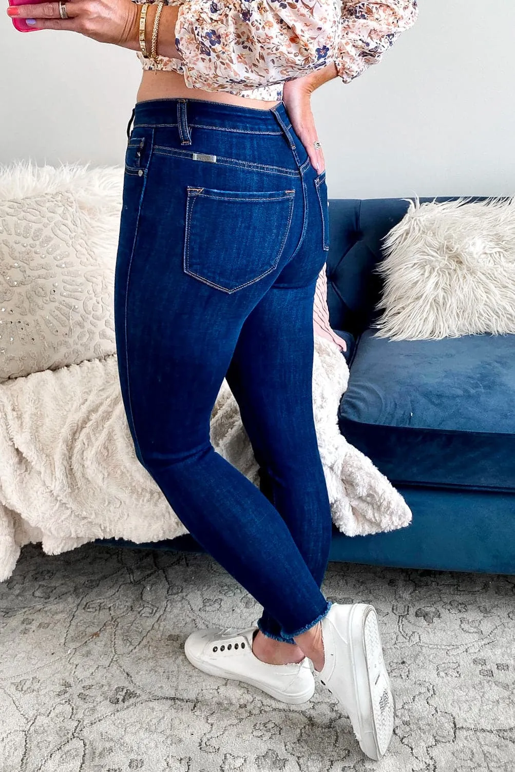 Lorie Raw Hem Skinny Jeans - FINAL SALE