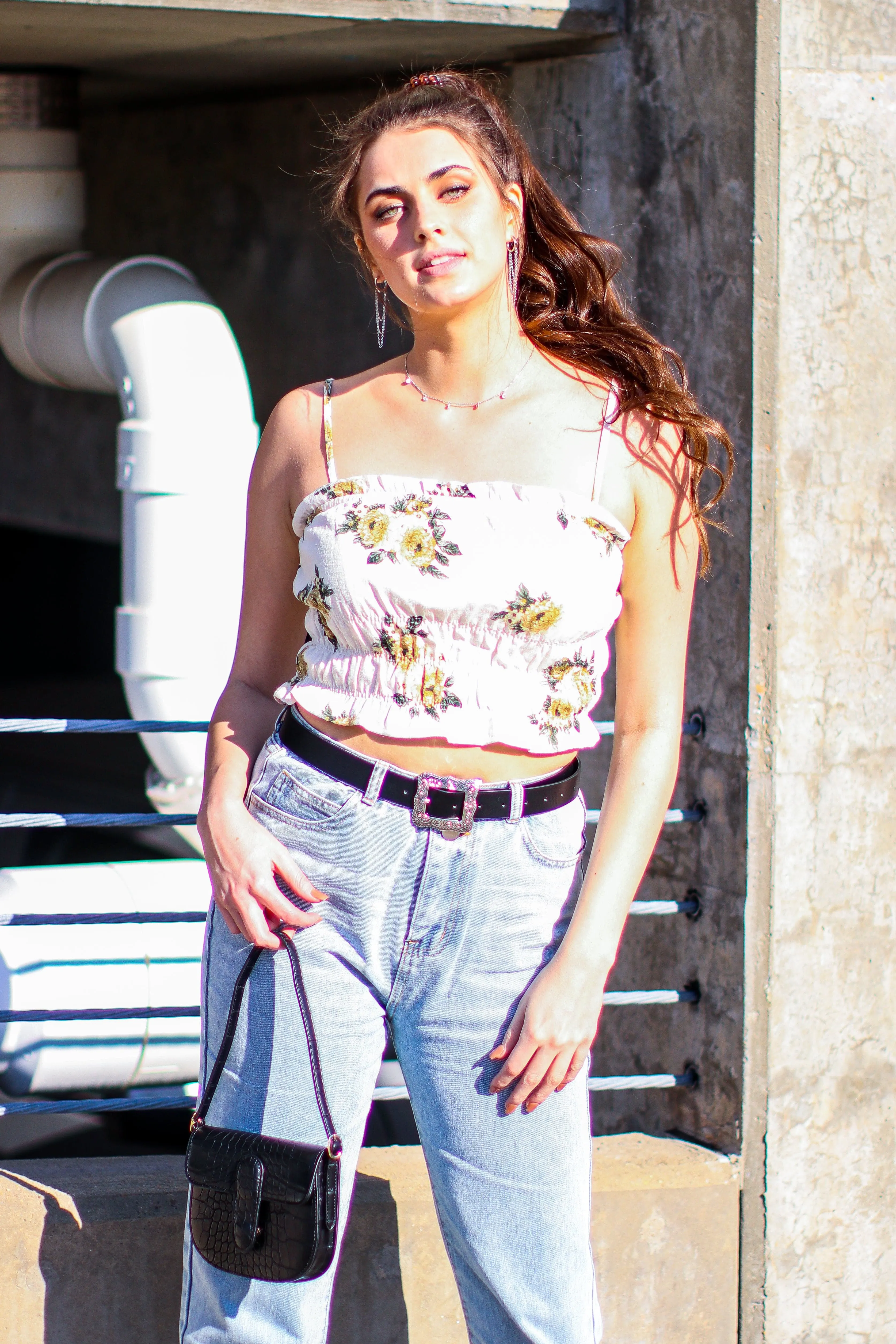 Love so Sweet Smocked Floral Top - FINAL SALE