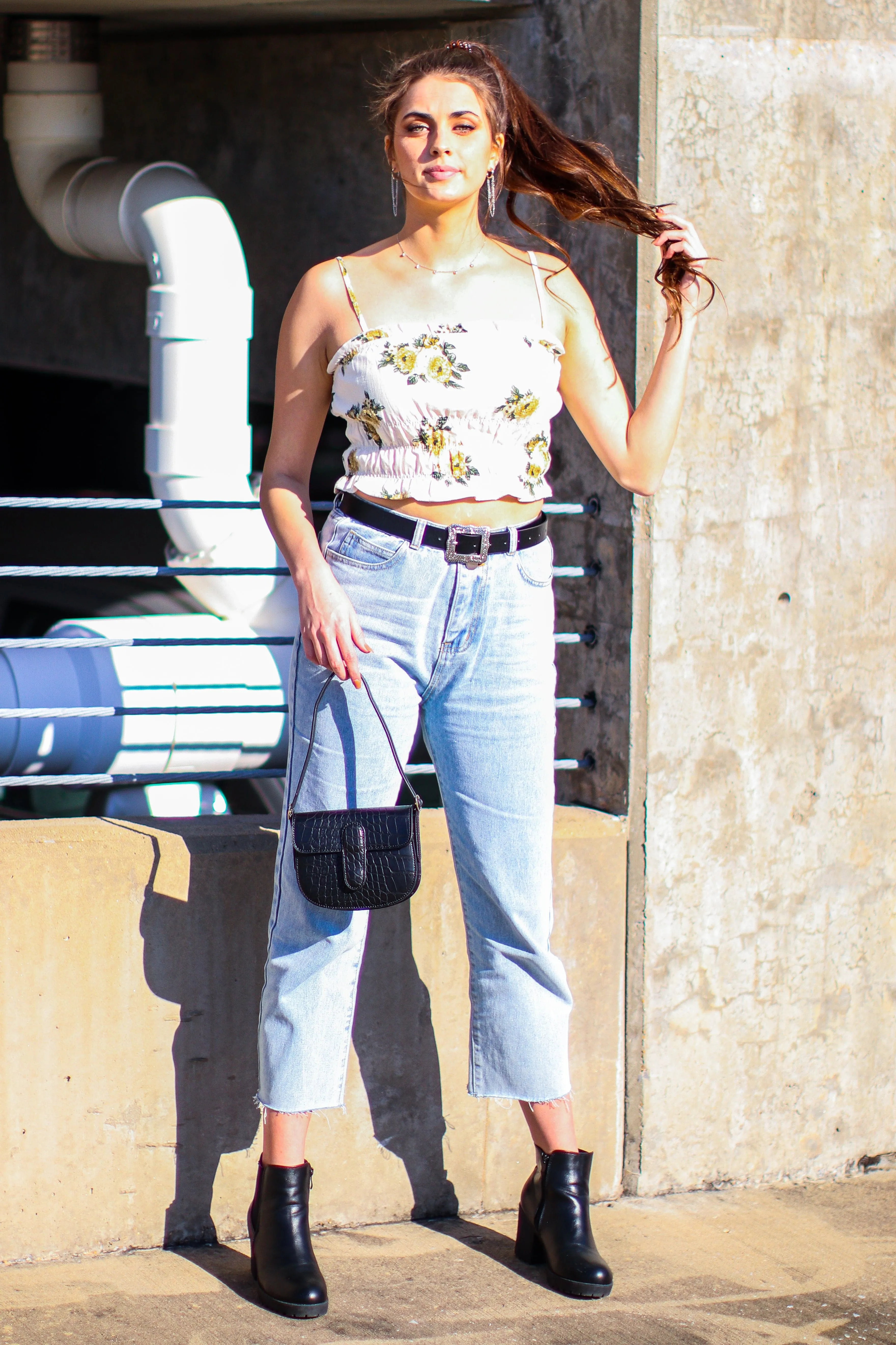 Love so Sweet Smocked Floral Top - FINAL SALE