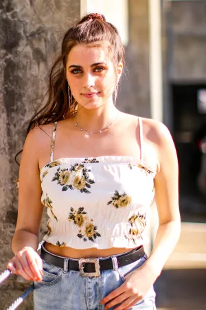 Love so Sweet Smocked Floral Top - FINAL SALE