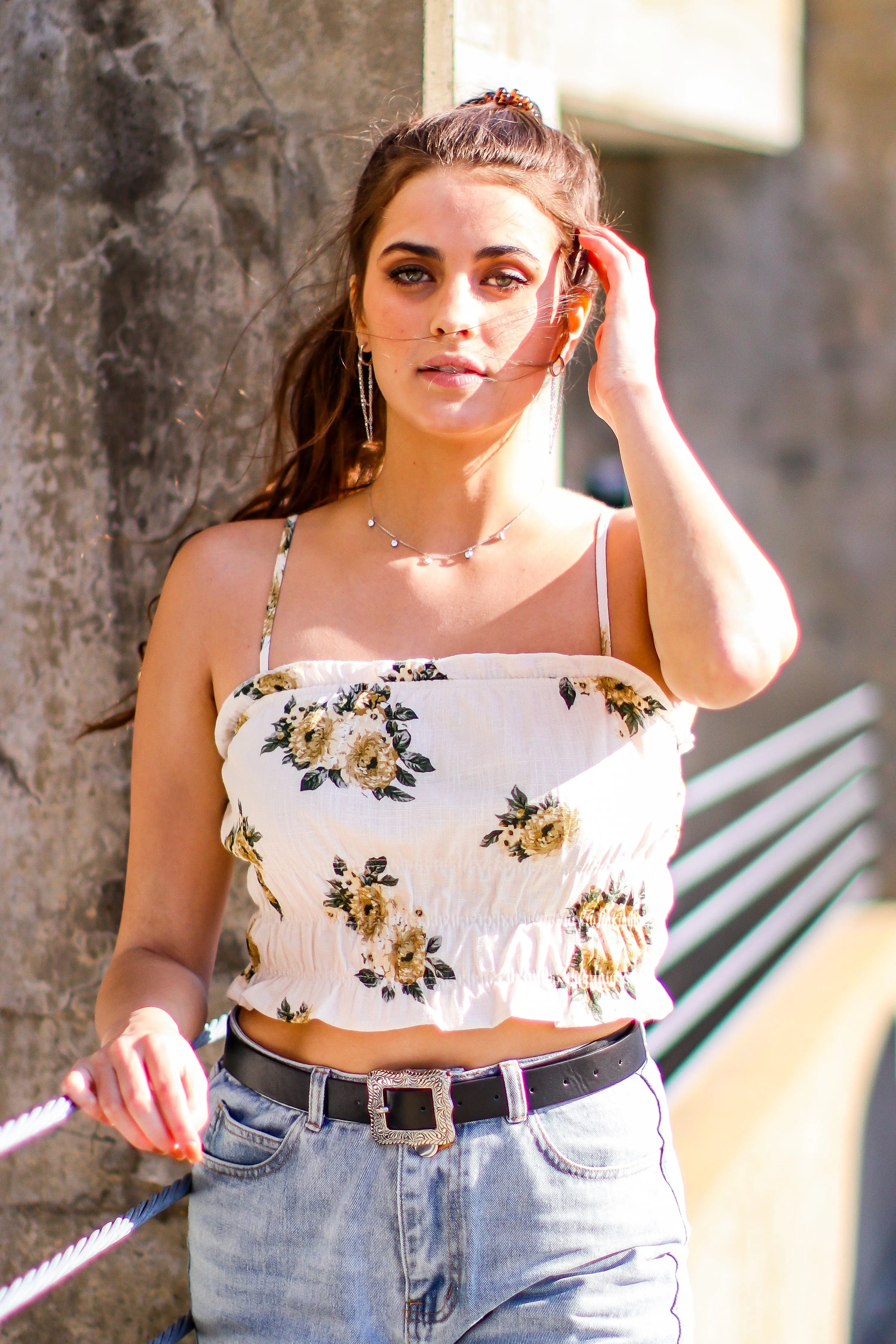 Love so Sweet Smocked Floral Top - FINAL SALE