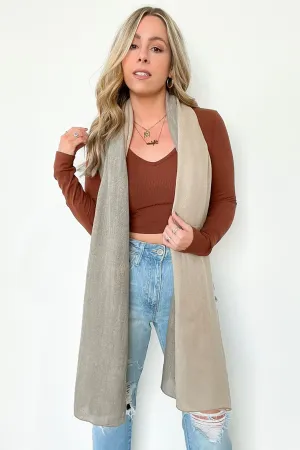 Luiza Color Block Duo Lightweight Scarf - FINAL SALE