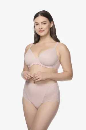 Luxe Dreamer Modern Brief in Adobe Rose