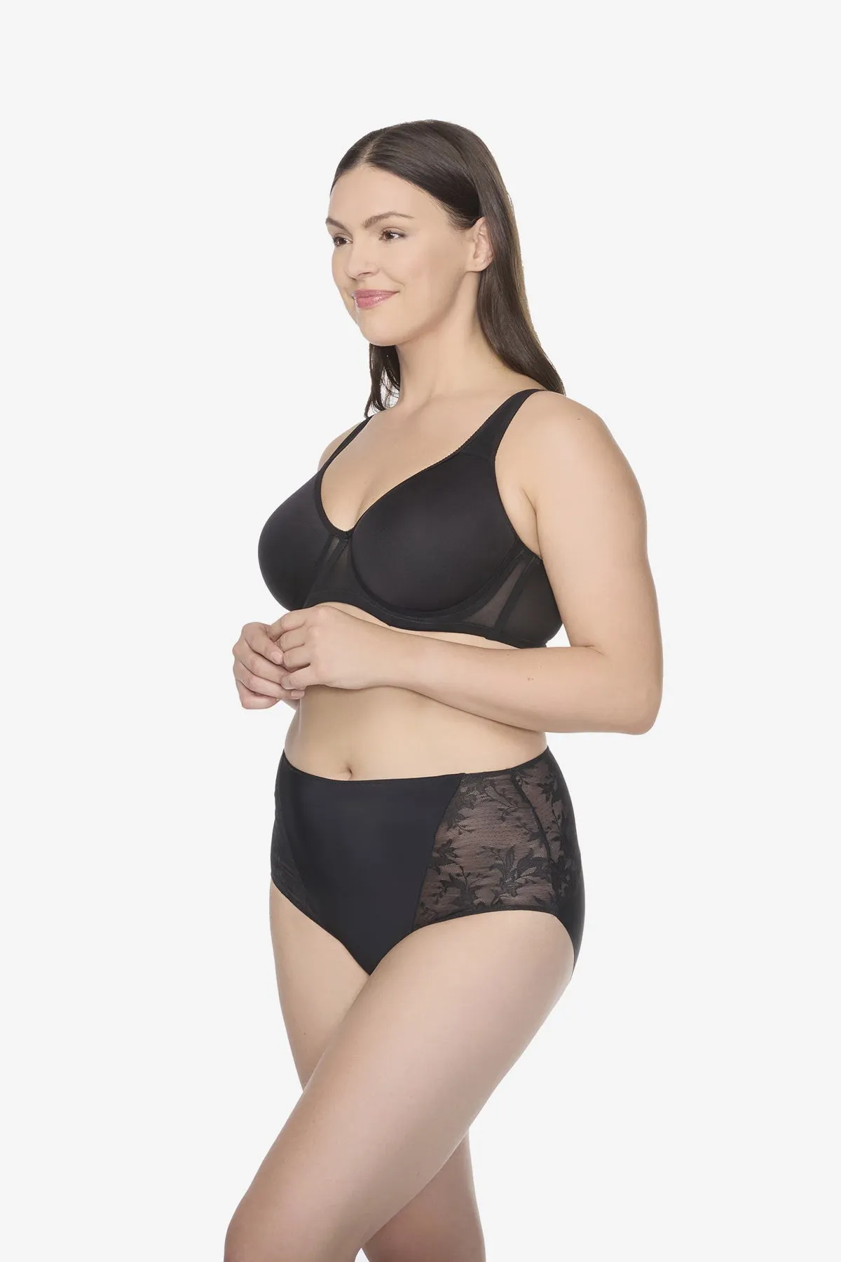Luxe Dreamer Modern Brief in Deep Black