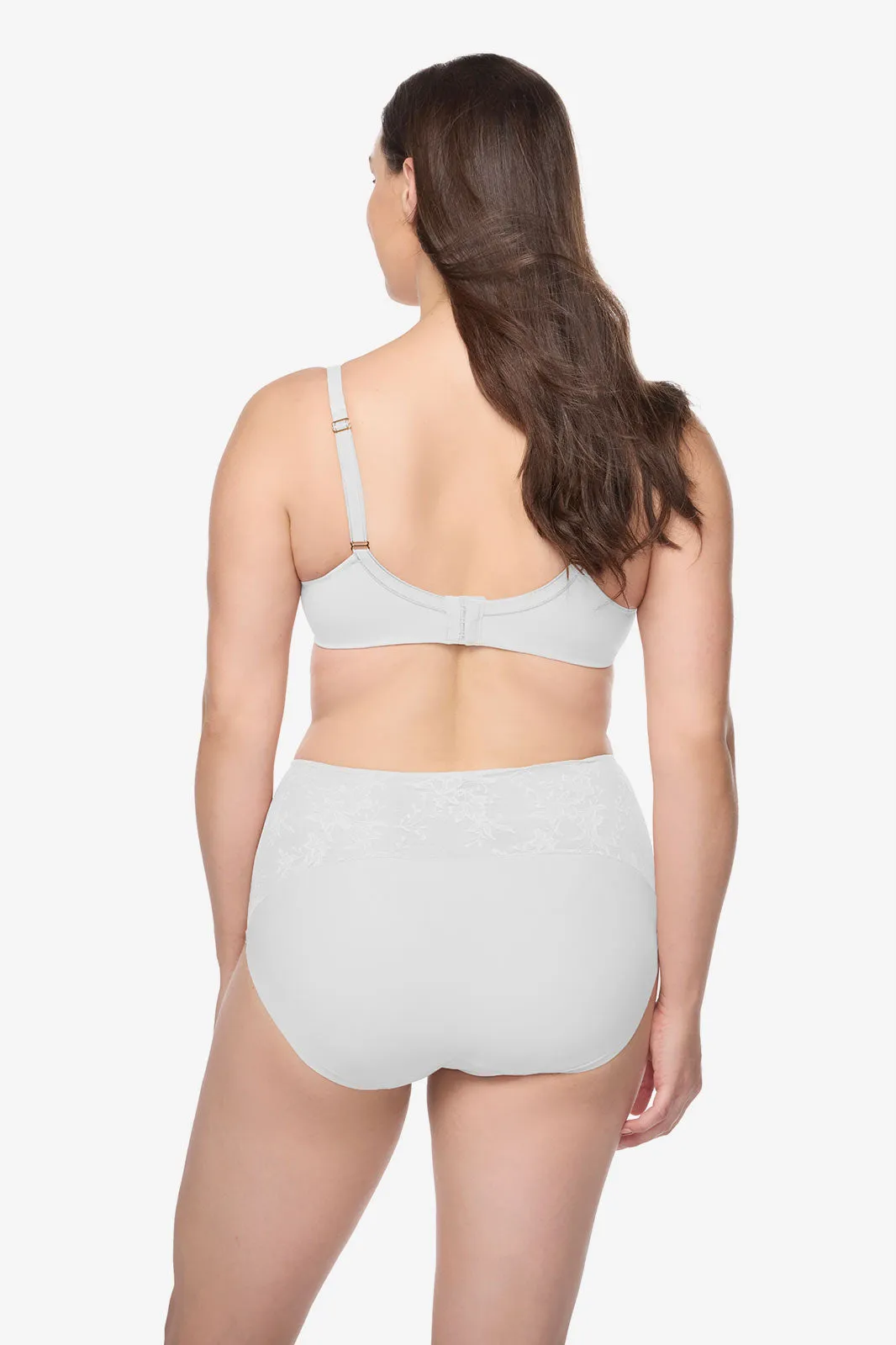 Luxe Dreamer Modern Brief in White