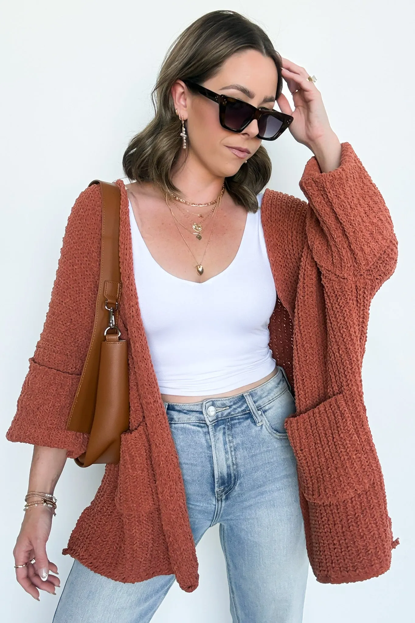Malae Relaxed Fit Pocket Cardigan - FINAL SALE