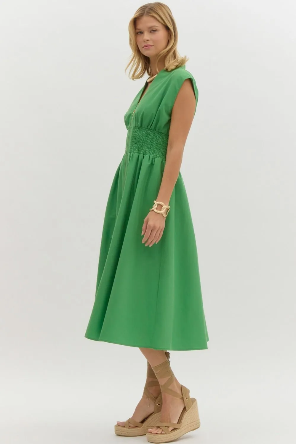 Marylin Maxi Dress - Green