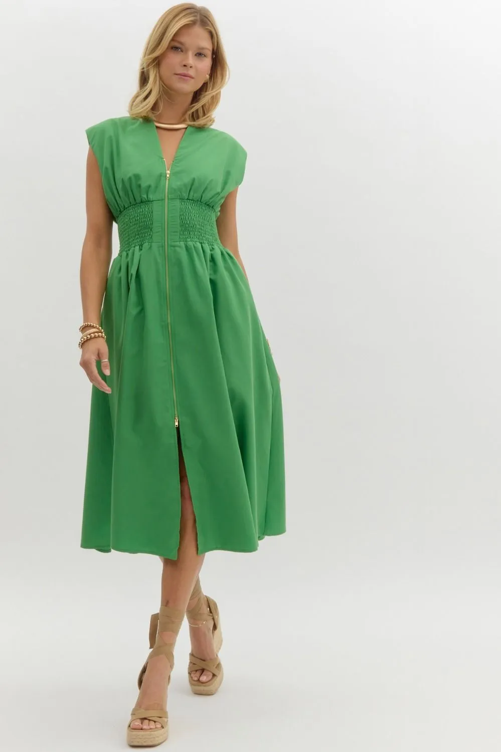 Marylin Maxi Dress - Green