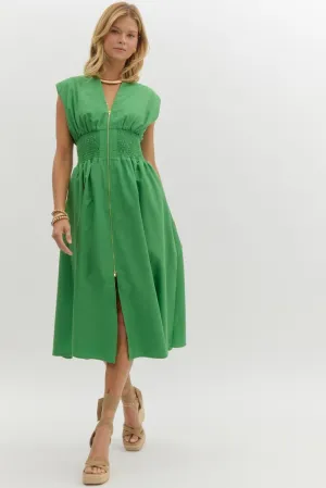 Marylin Maxi Dress - Green