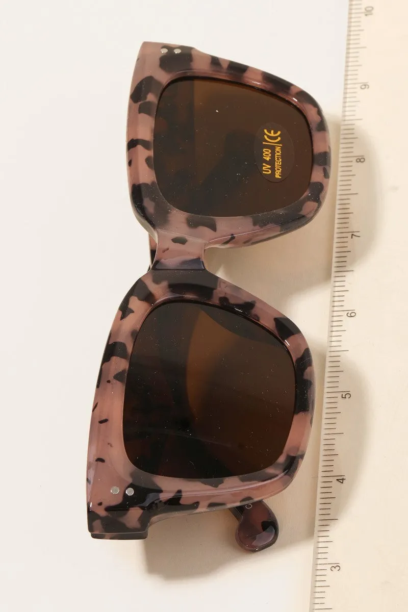 Milan Luxe Sunglasses - Tortoiseshell