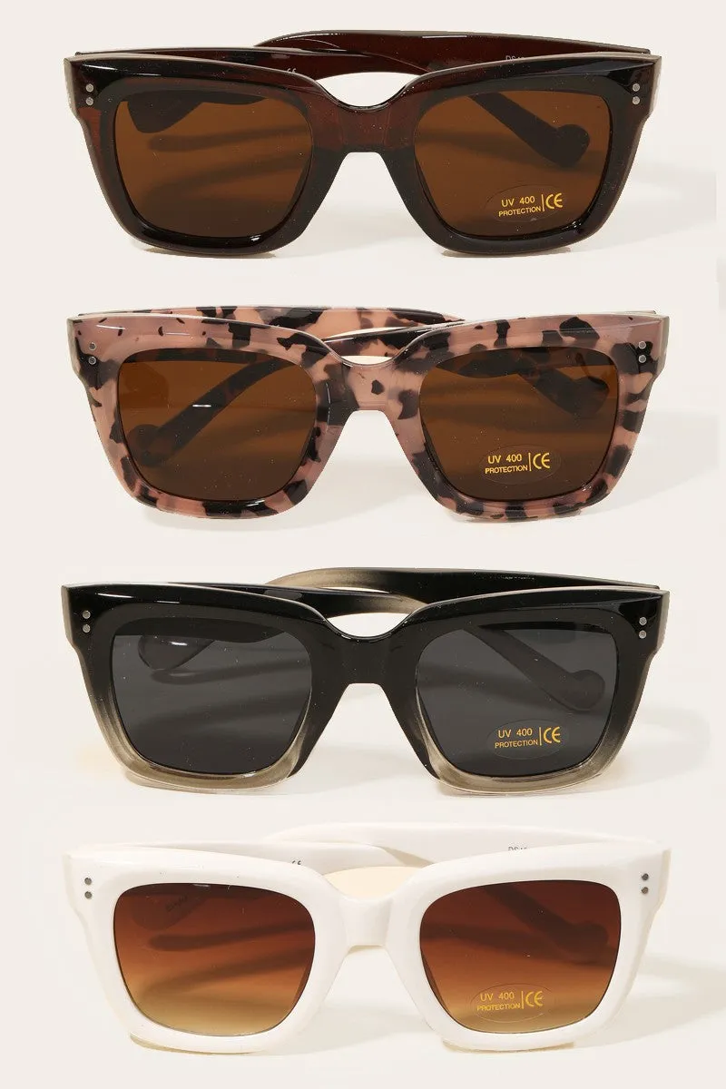 Milan Luxe Sunglasses - Tortoiseshell