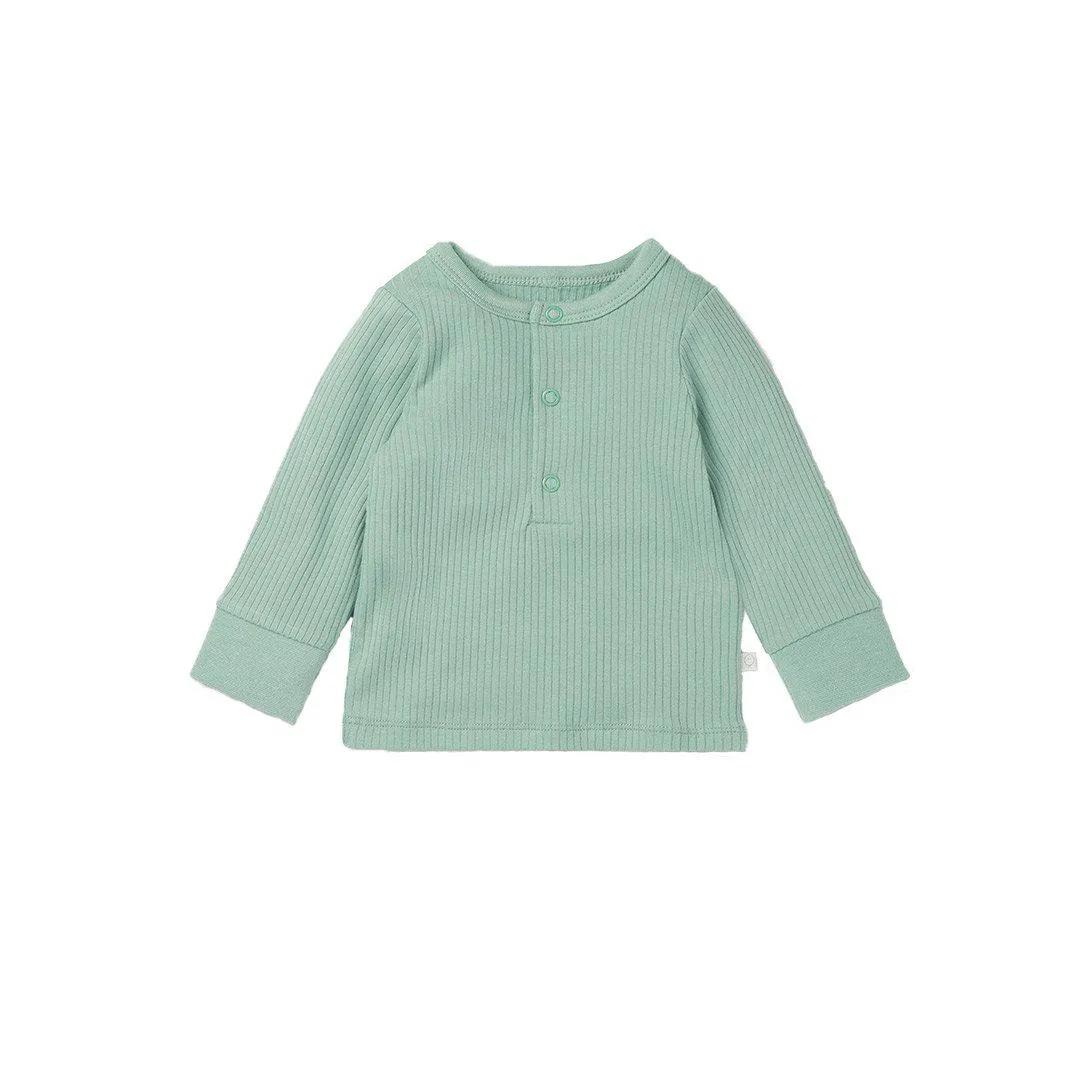 MORI Ribbed Pyjamas - Mint