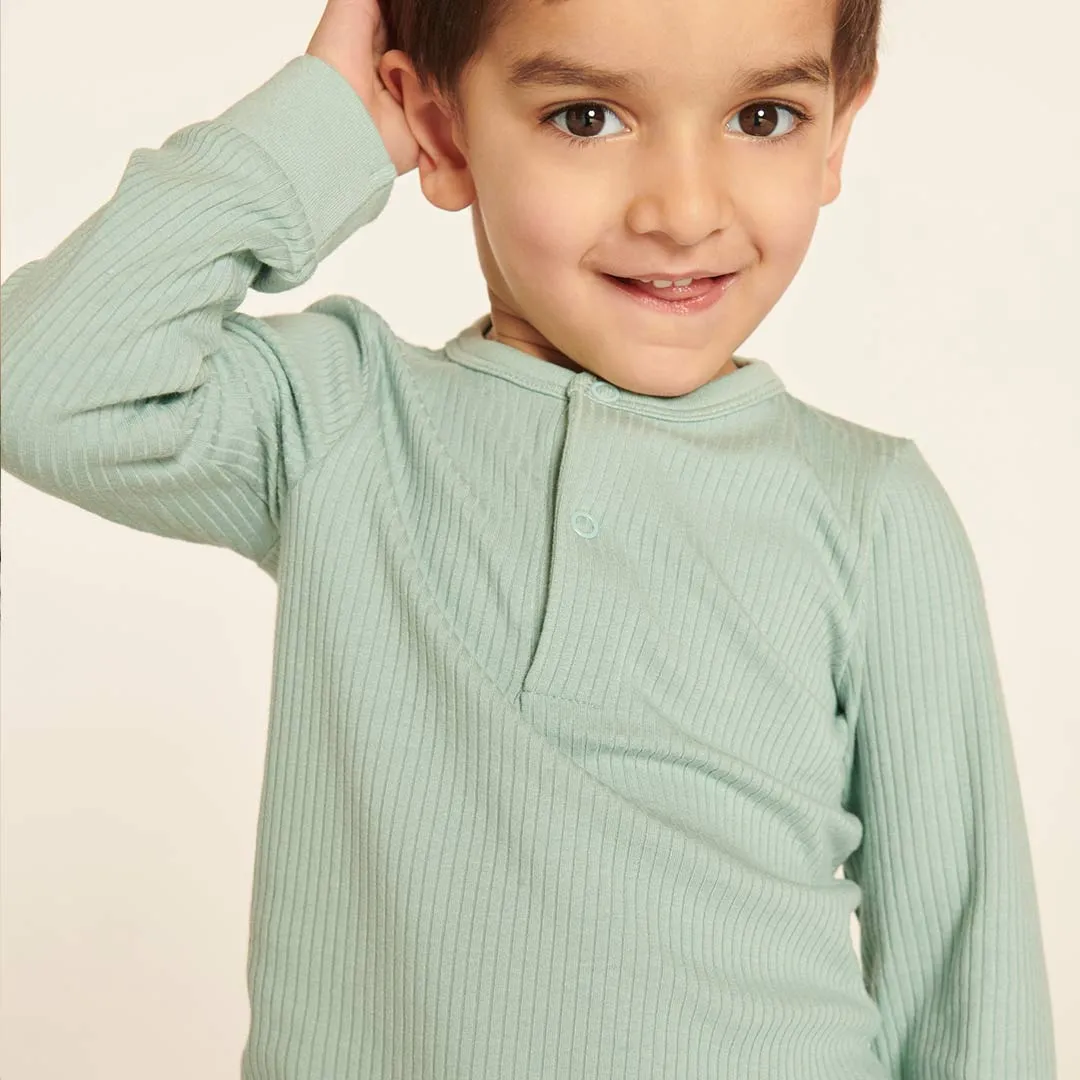 MORI Ribbed Pyjamas - Mint