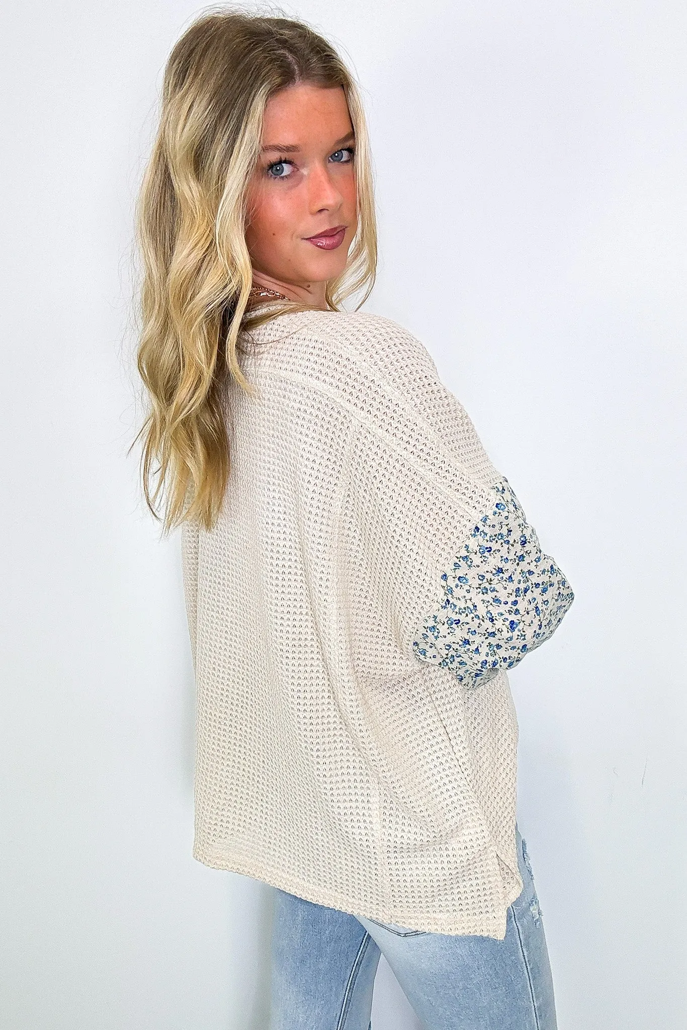 Multi Star Patchwork Contrast Top