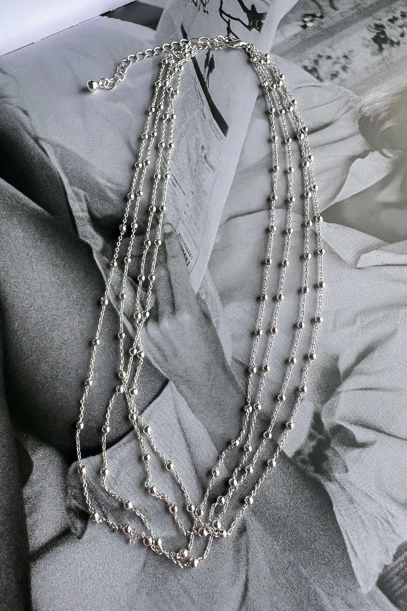 New Glam Layered Chain Necklace