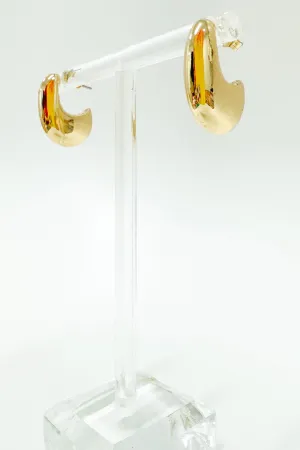 Niari Huggie Hoop Earrings