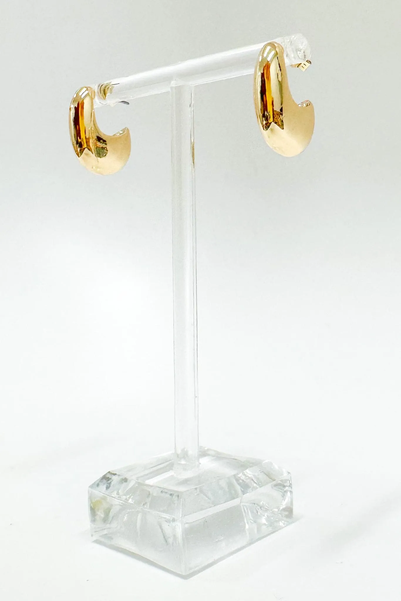 Niari Huggie Hoop Earrings