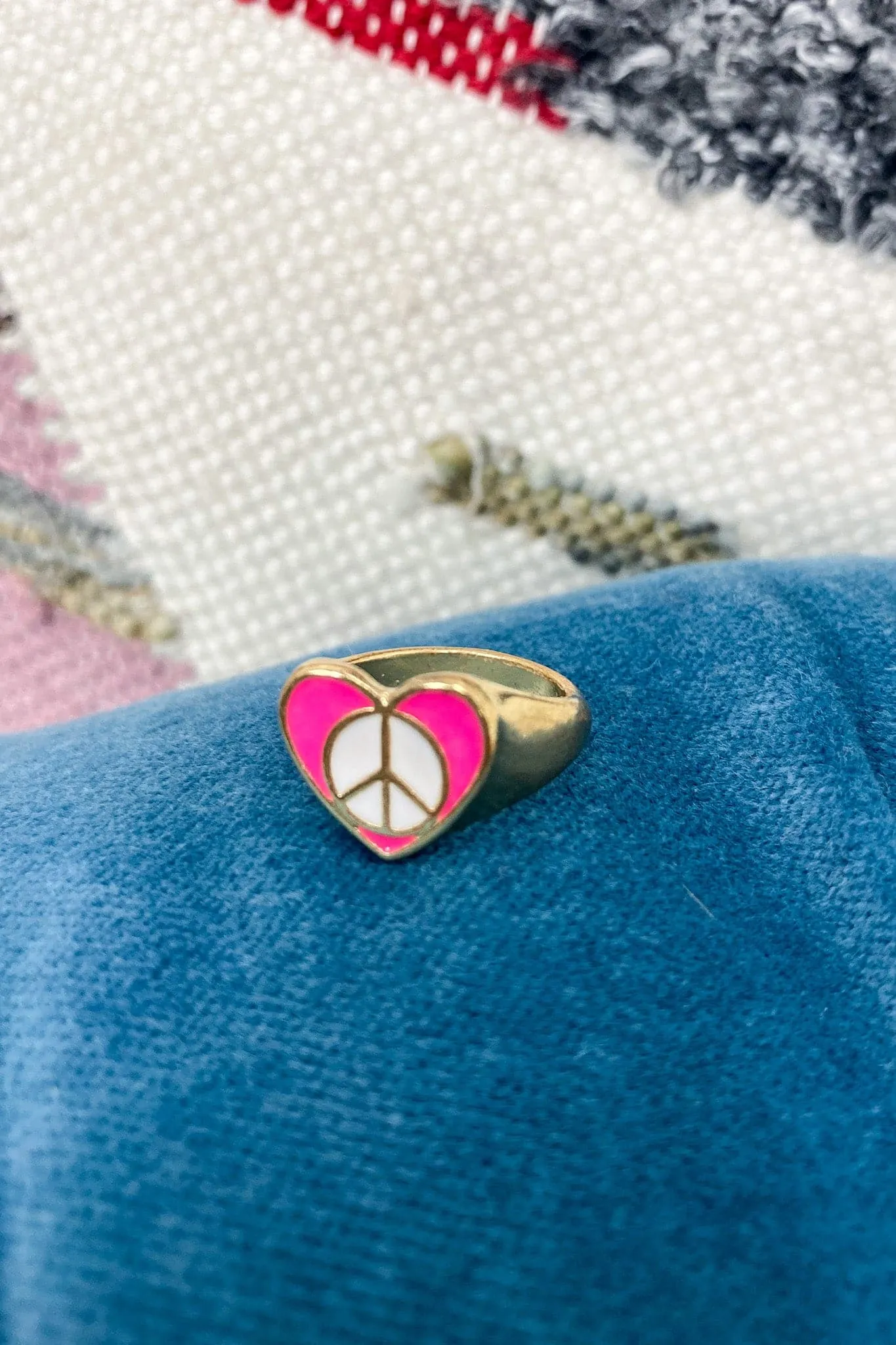 Peace and Love Ring