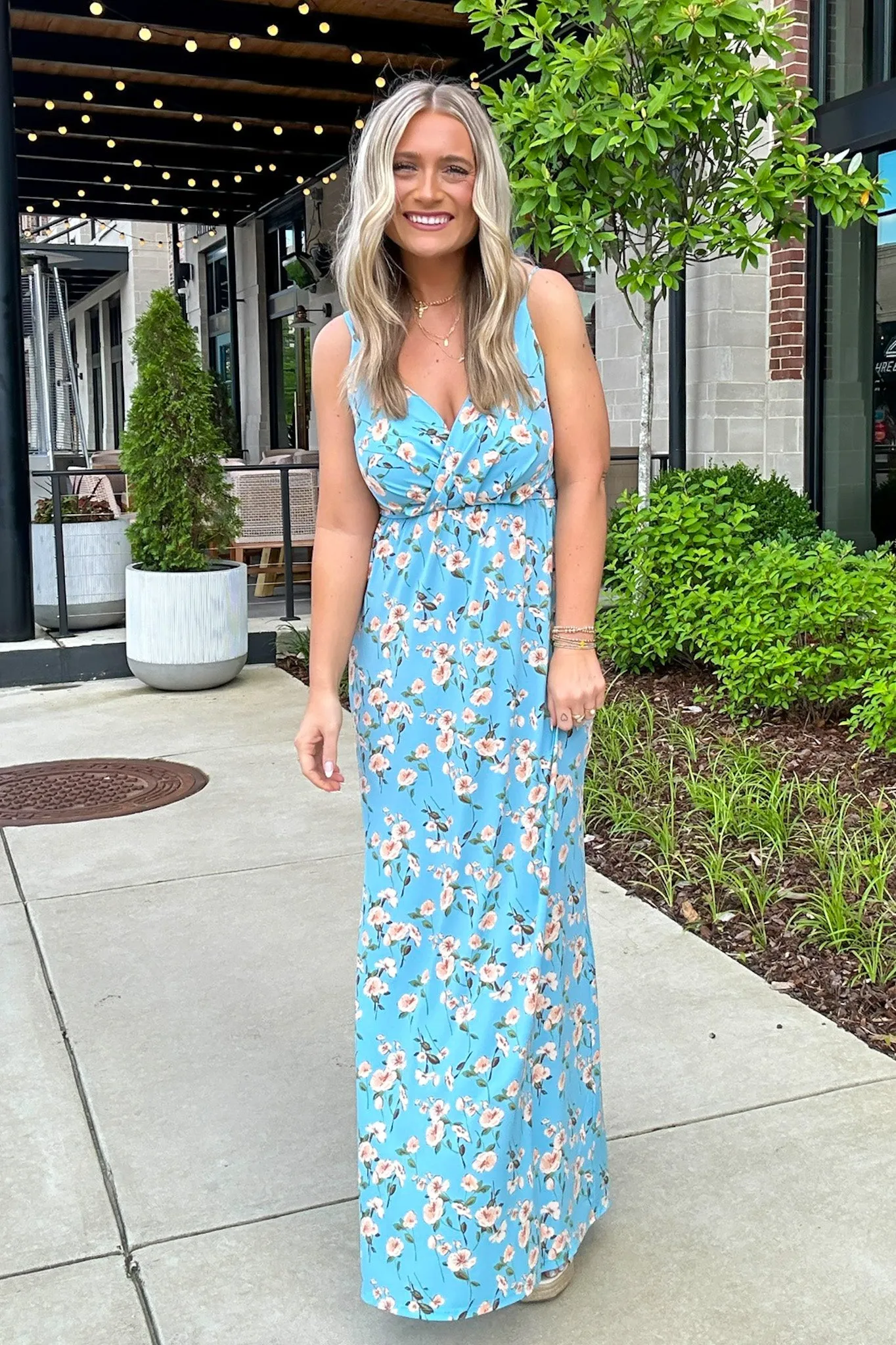 Perfectly Flirtatious V-Neck Floral Dress - FINAL SALE