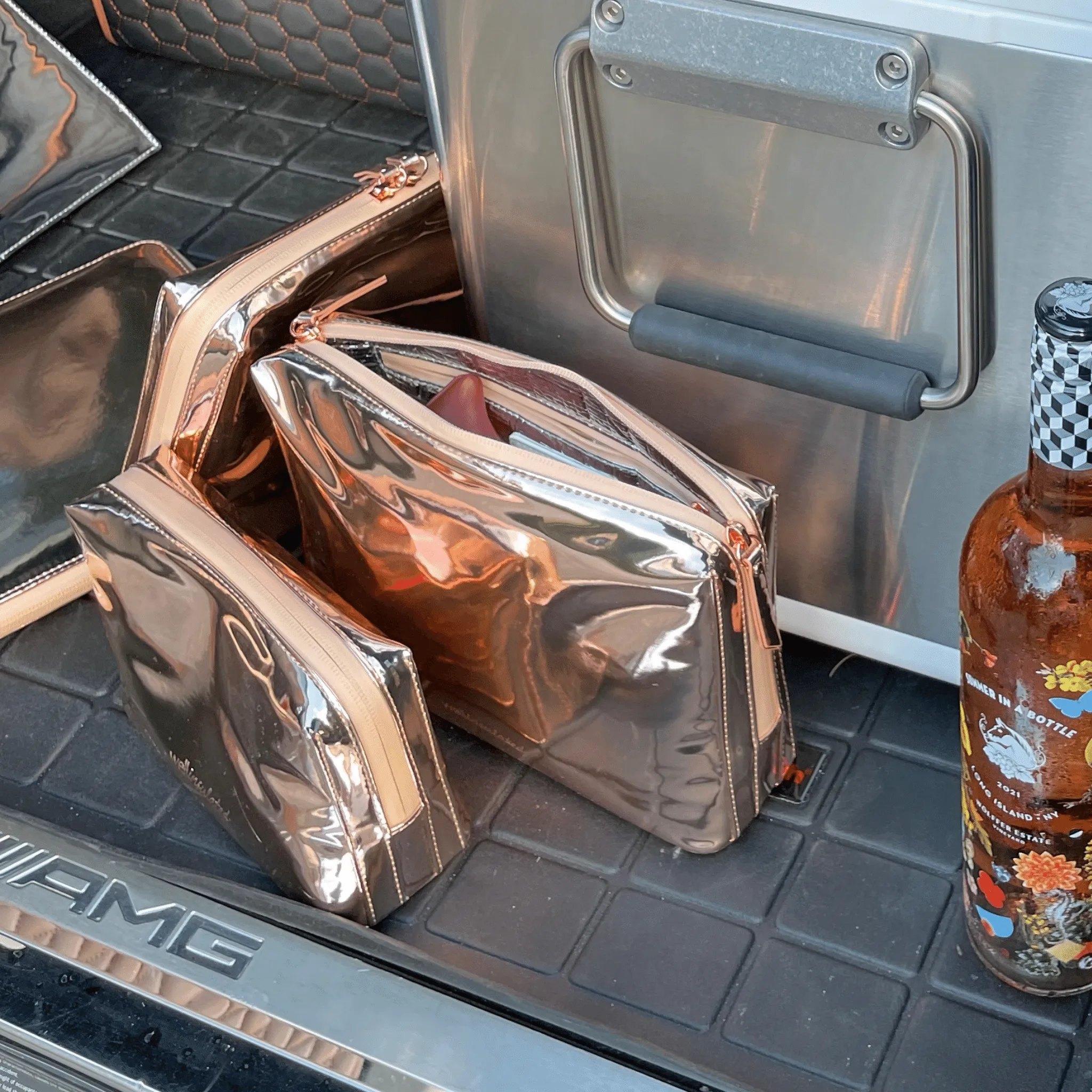 Performance Beauty Bag Large ROSE GOLD