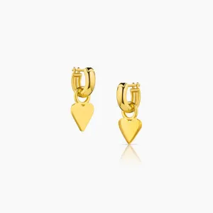 Petite Heart Earrings