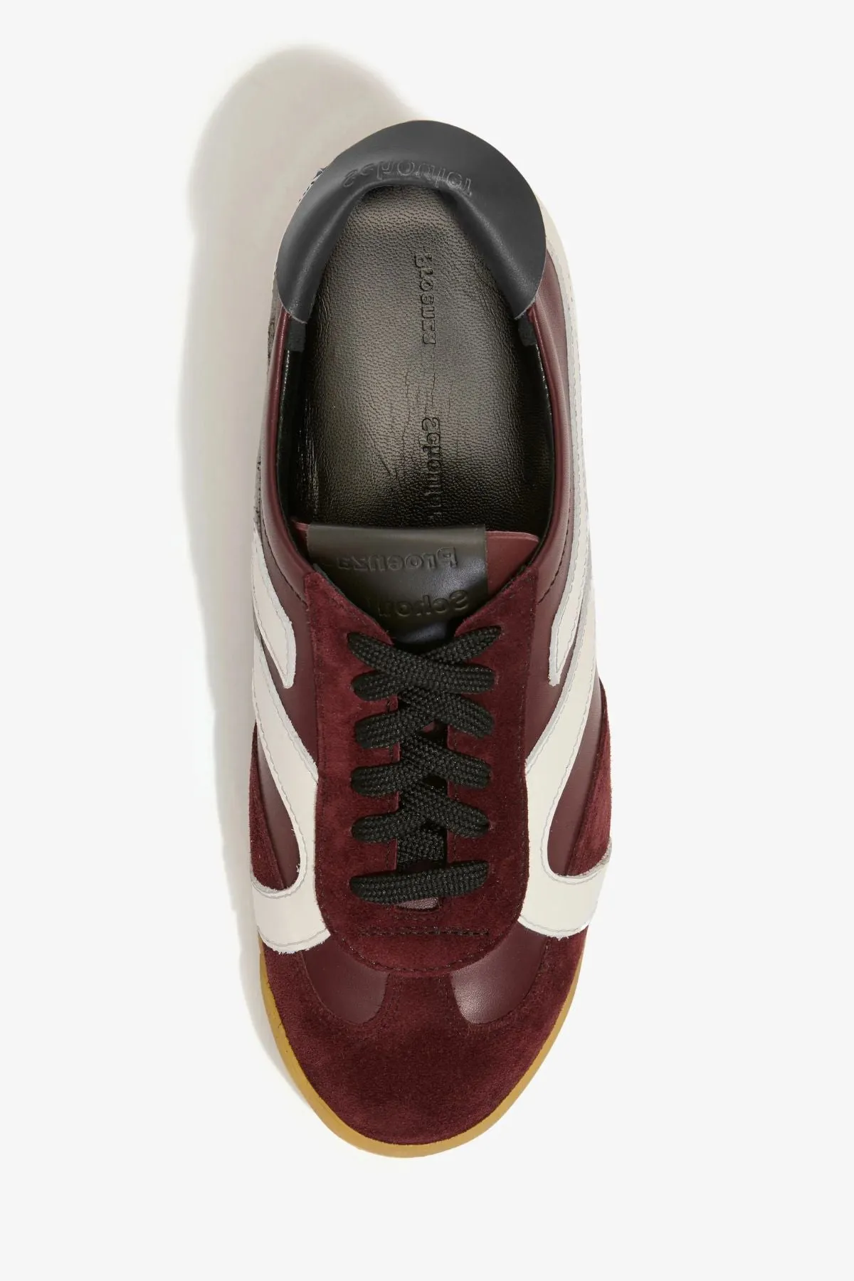 Proenza Schouler Track Sneakers - Oxblood/ Ivory PROENZA SCHOULER