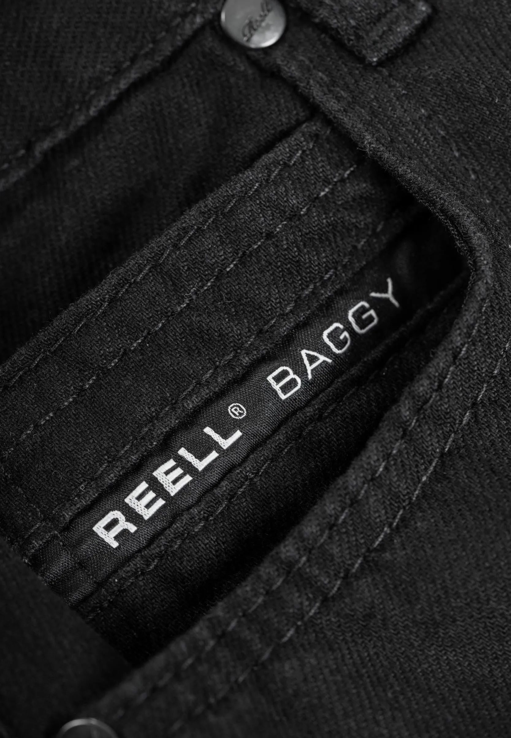 REELL - Women Chlo Baggy Intense Black - Jeans
