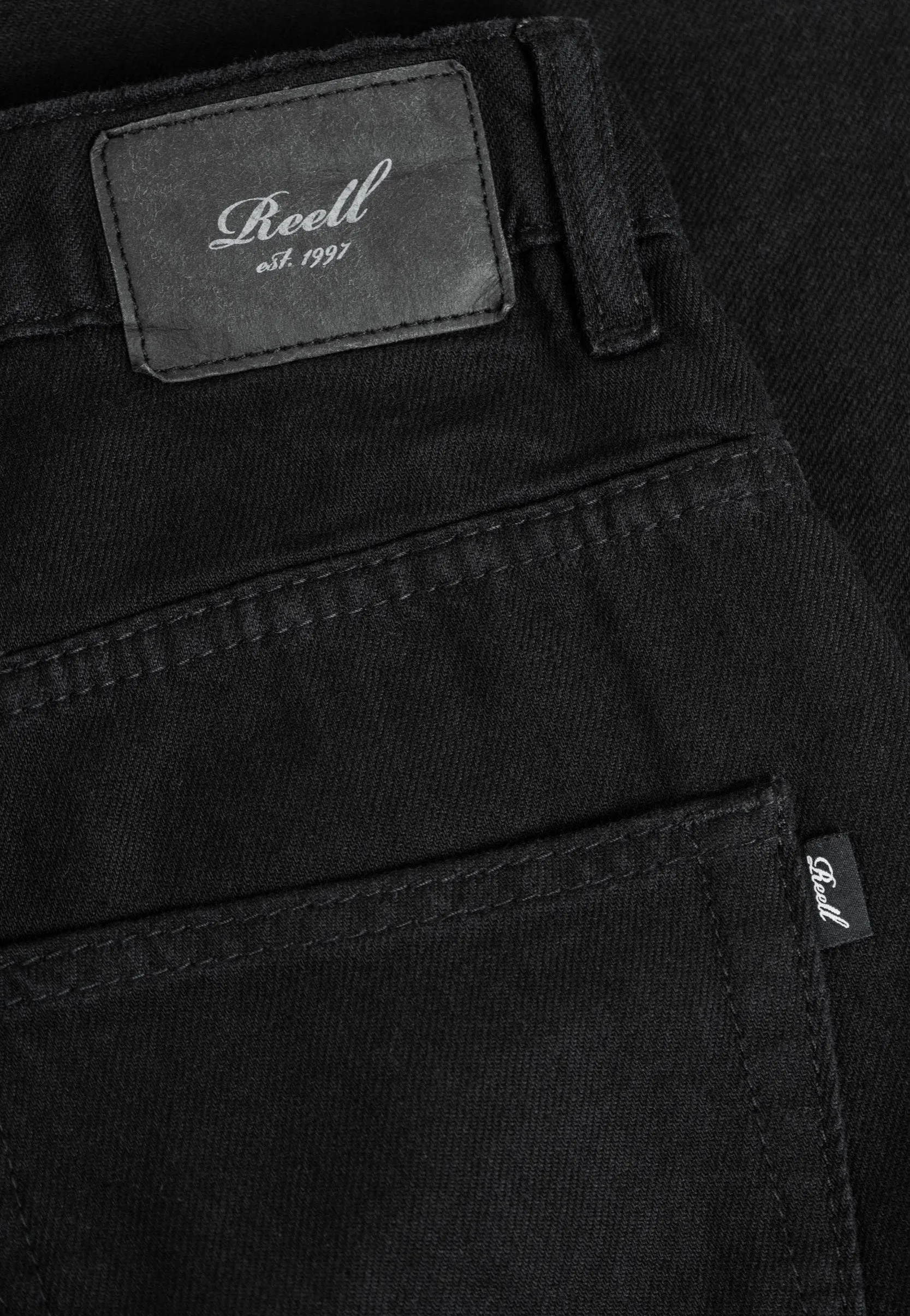 REELL - Women Chlo Baggy Intense Black - Jeans