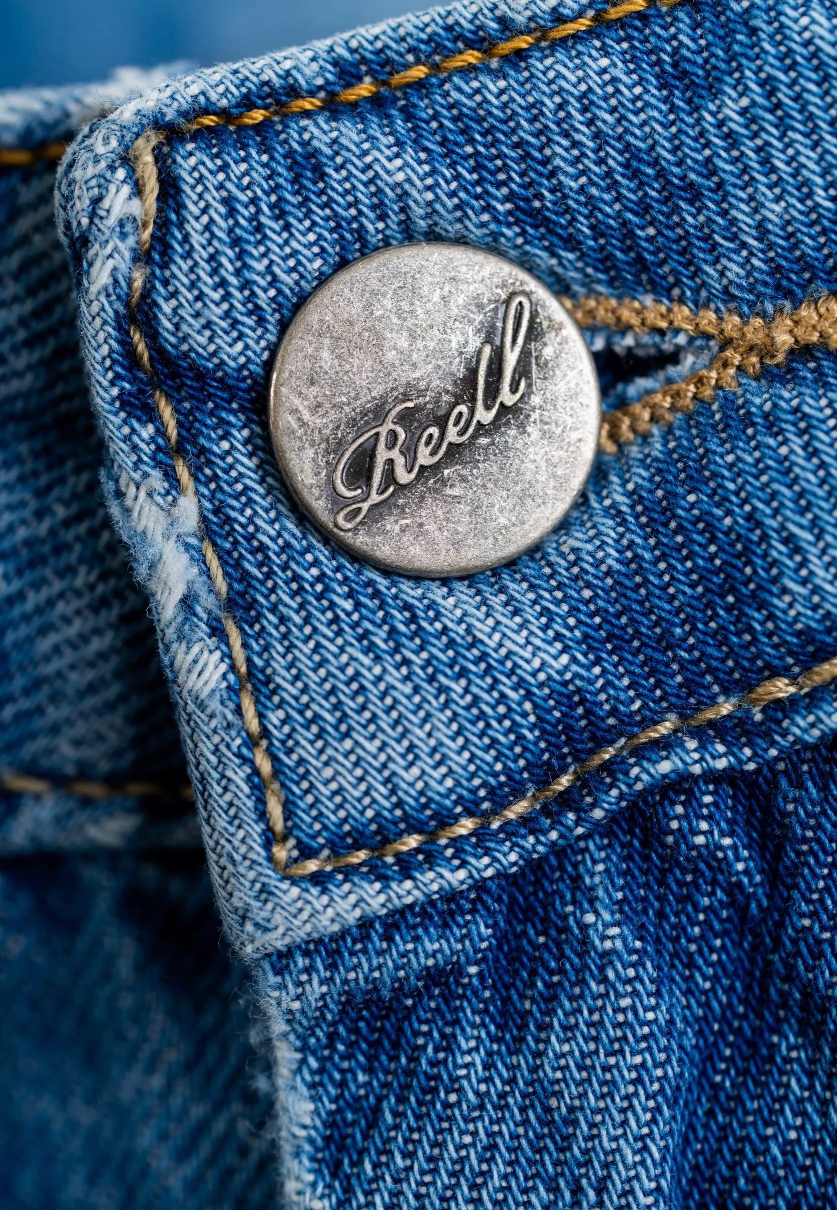 REELL - Women Holly Sky Blue Stone - Jeans
