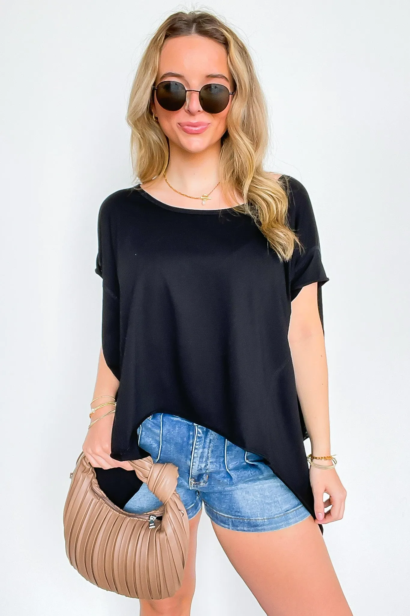 Remi Round Neck Relaxed Top
