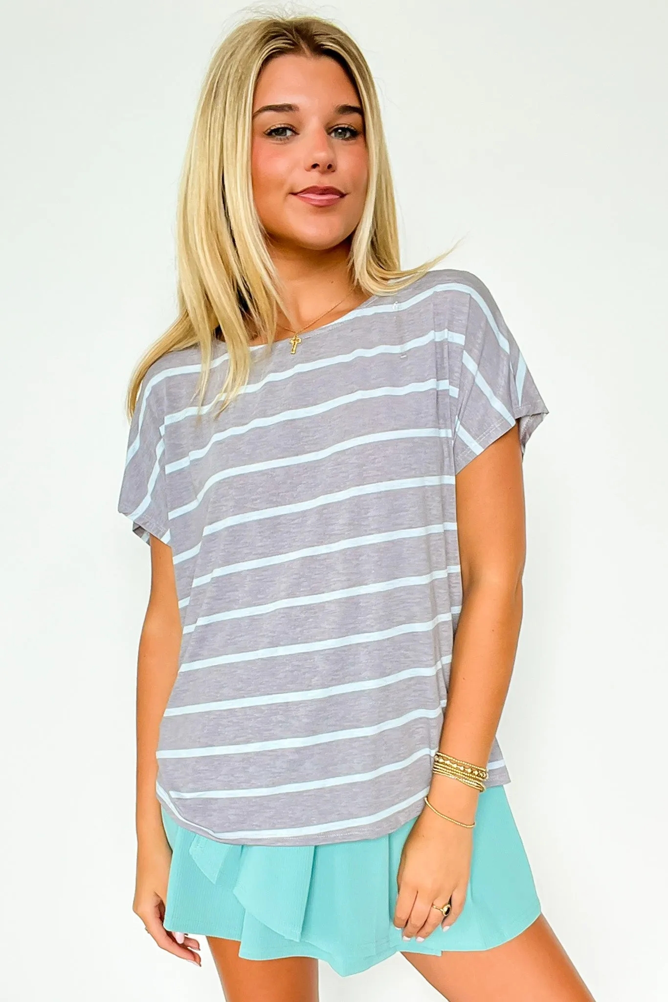 Selsey Striped Dolman Sleeve Top - FINAL SALE