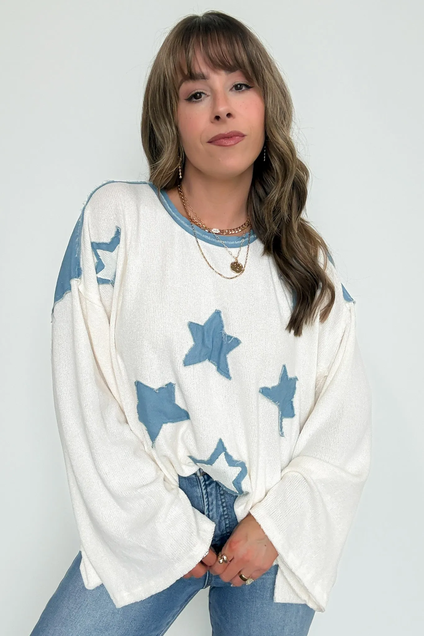 Shooting Star Patch Pullover