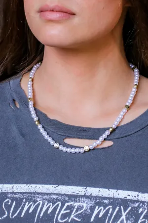 Smile On Pearl Necklace