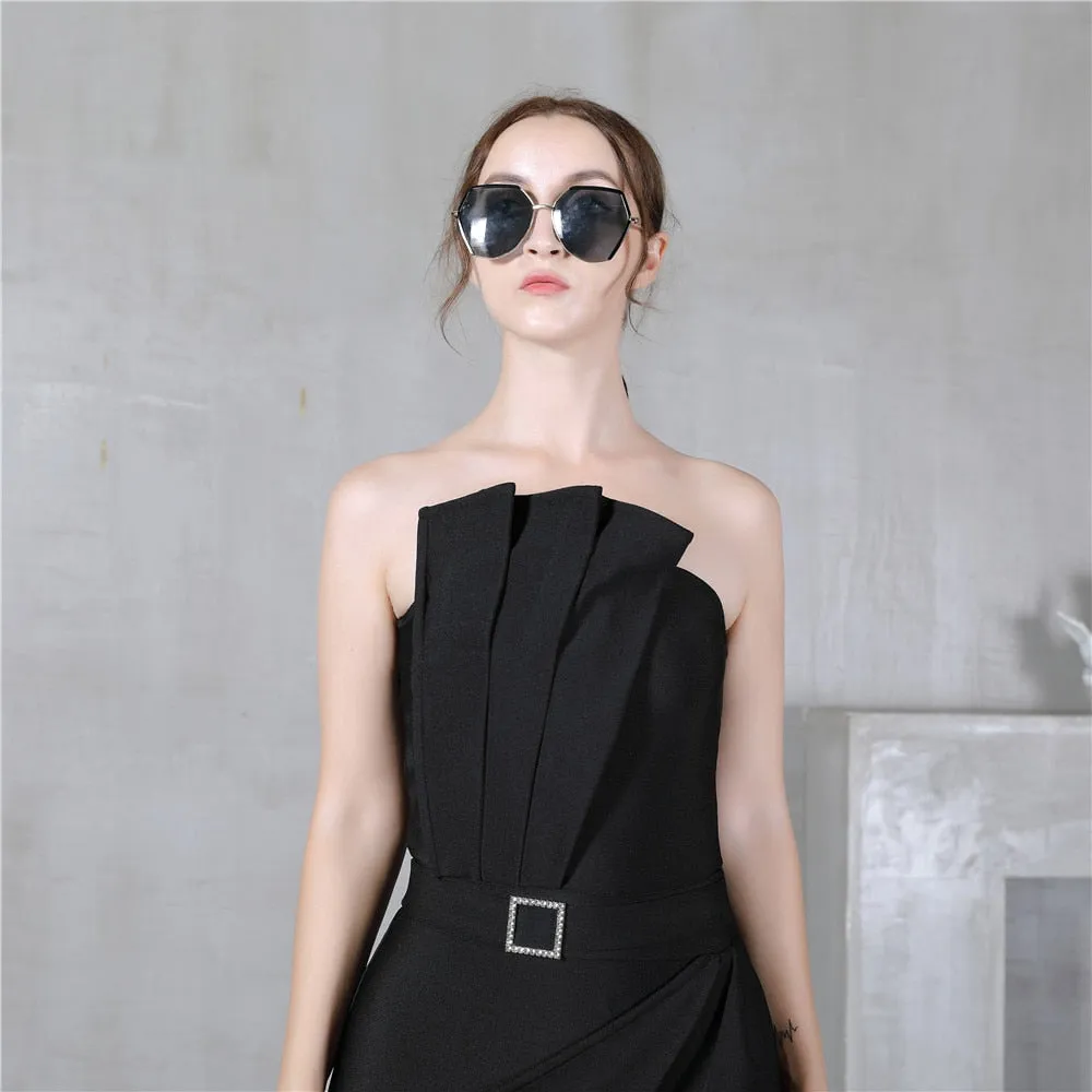 Strapless Bandage Elegant Dress Anna Kay Co