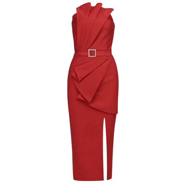 Strapless Bandage Elegant Dress Anna Kay Co