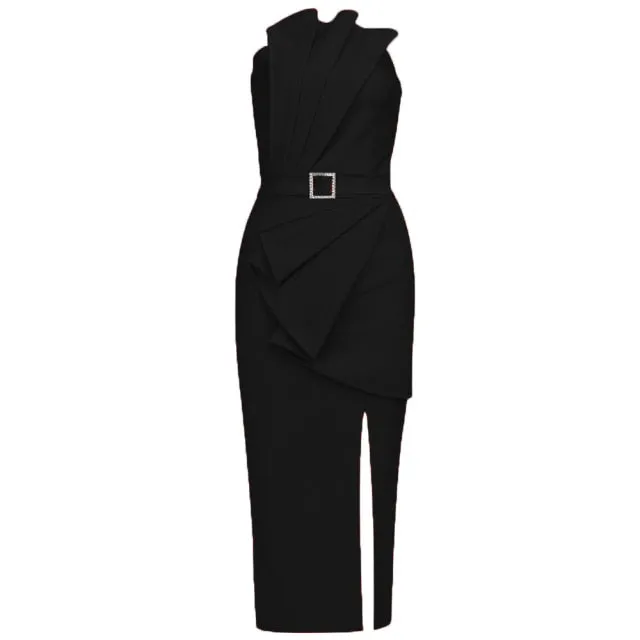 Strapless Bandage Elegant Dress Anna Kay Co
