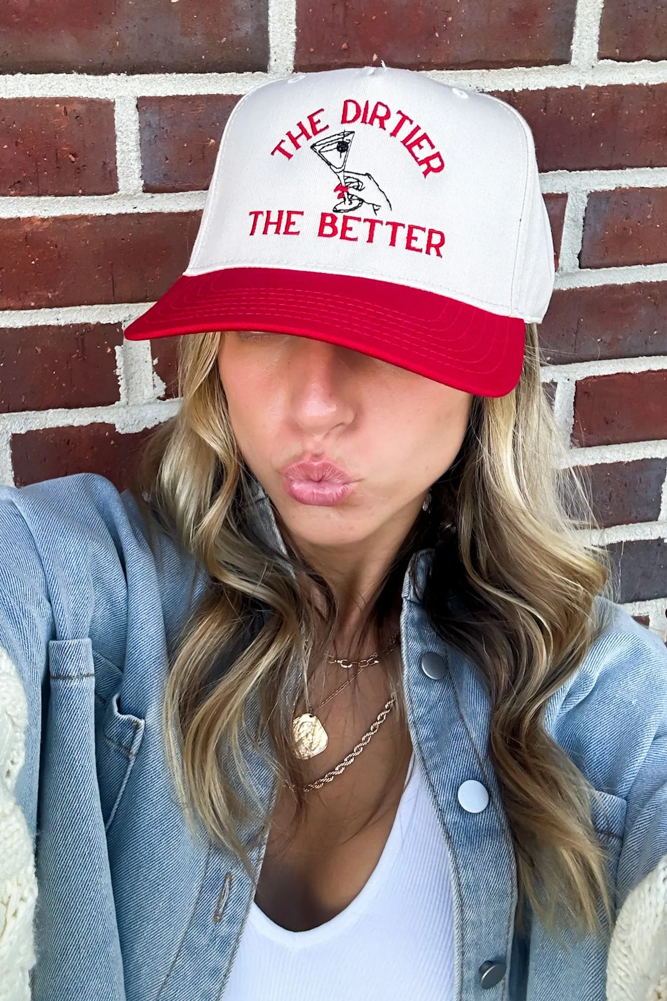 The Dirtier The Better Graphic Snapback Hat