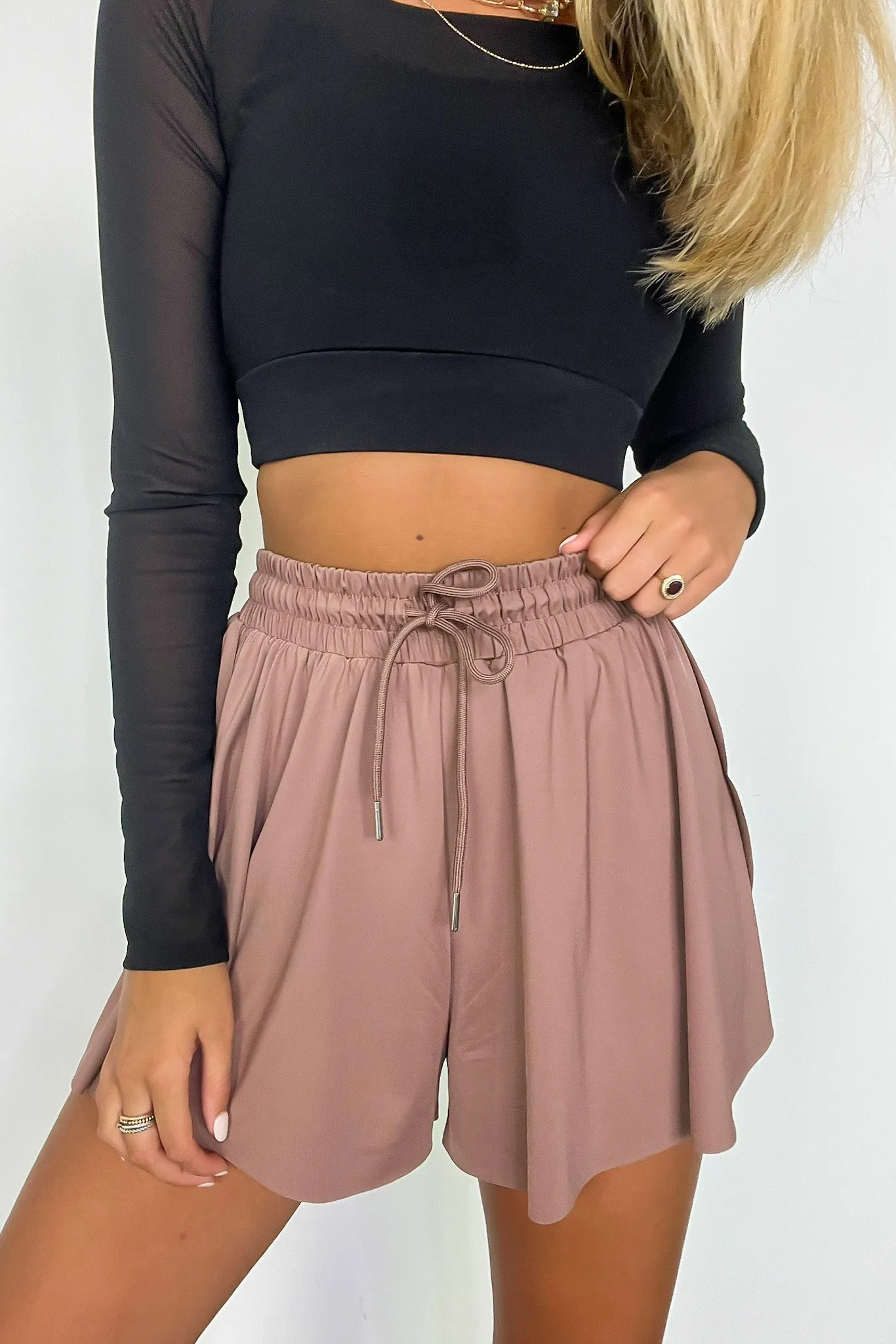 To the Beat Activewear Two In One Flowy Shorts - BACK IN STOCK