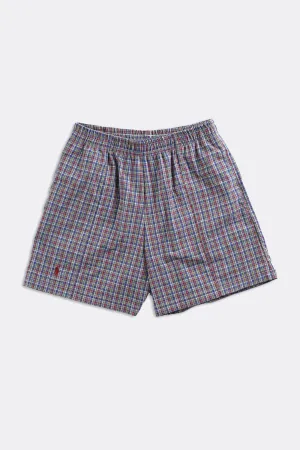 Unisex Rework Oxford Boxer Shorts - Women-S, Men-XS Frankie